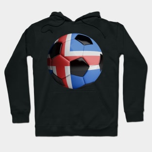 Iceland Soccer Ball Hoodie